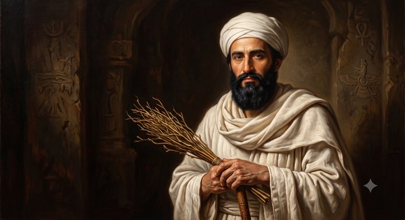 Zerdüşt (Zoroaster) portresi
