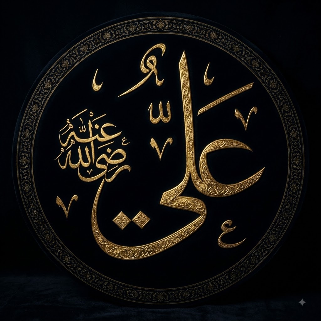 Hz. Ali b. Ebi Talib portresi