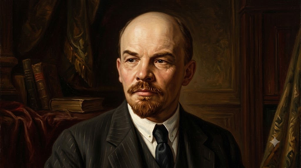 Vladimir Lenin portresi