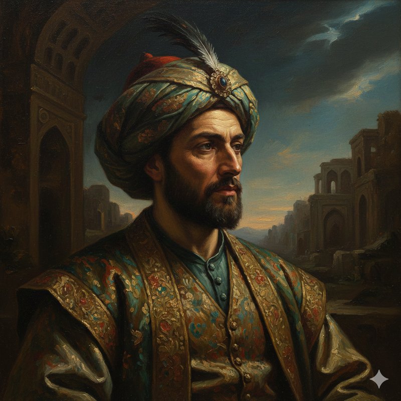 Sadi Şirazi portresi
